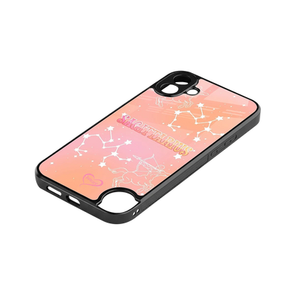 Sagittarius Aura stylish phone case for cmf nothing phone 1 | glossy glass and slim fit