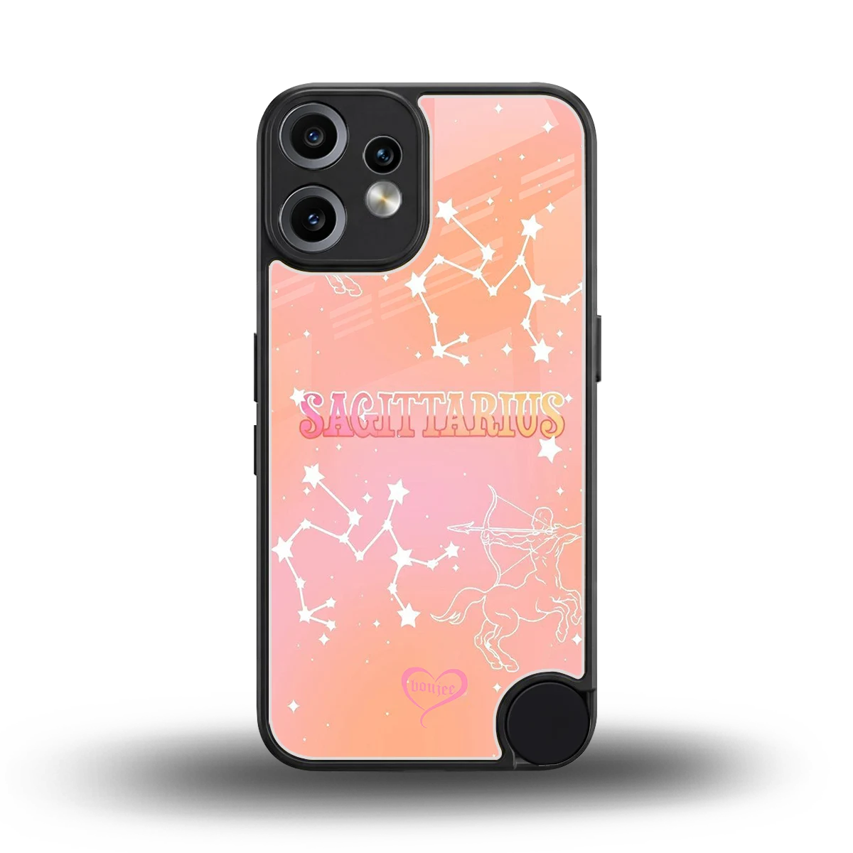 Sagittarius Aura back phone cover | glass case for cmf nothing phone 2 pro