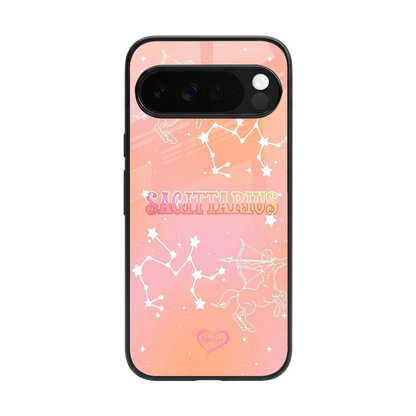 Sagittarius Aura back phone cover | glass case for google pixel 10 pro xl