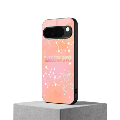 Sagittarius Aura google pixel 10 pro xl mobile cover | shockproof glass phone case