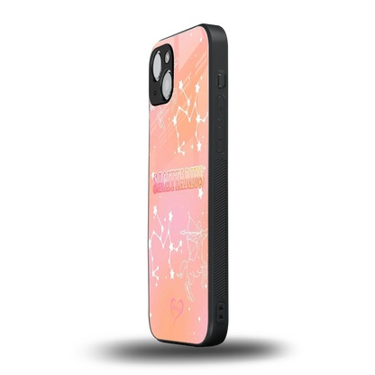 Sagittarius Aura iphone 14 plus mobile cover | shockproof glass phone case