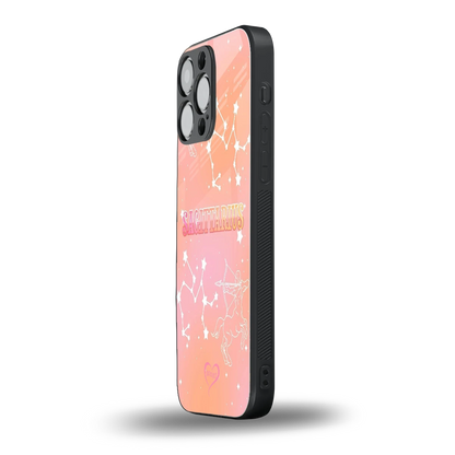 Sagittarius Aura iphone 15 pro max mobile cover | shockproof glass phone case