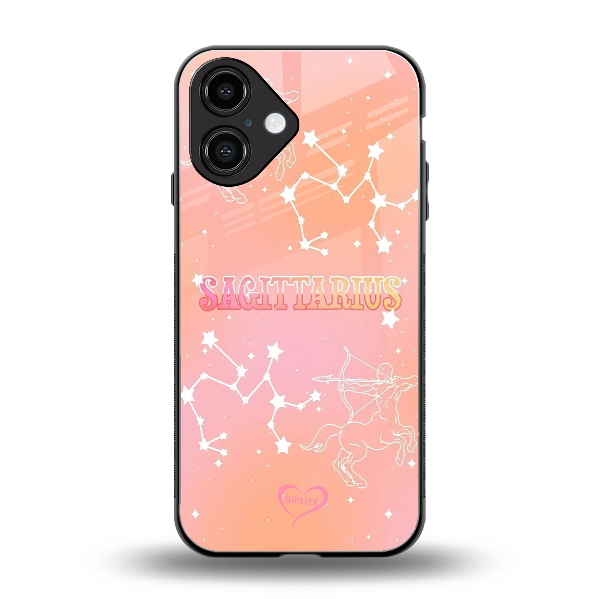 Sagittarius Aura back phone cover | glass case for iphone 16