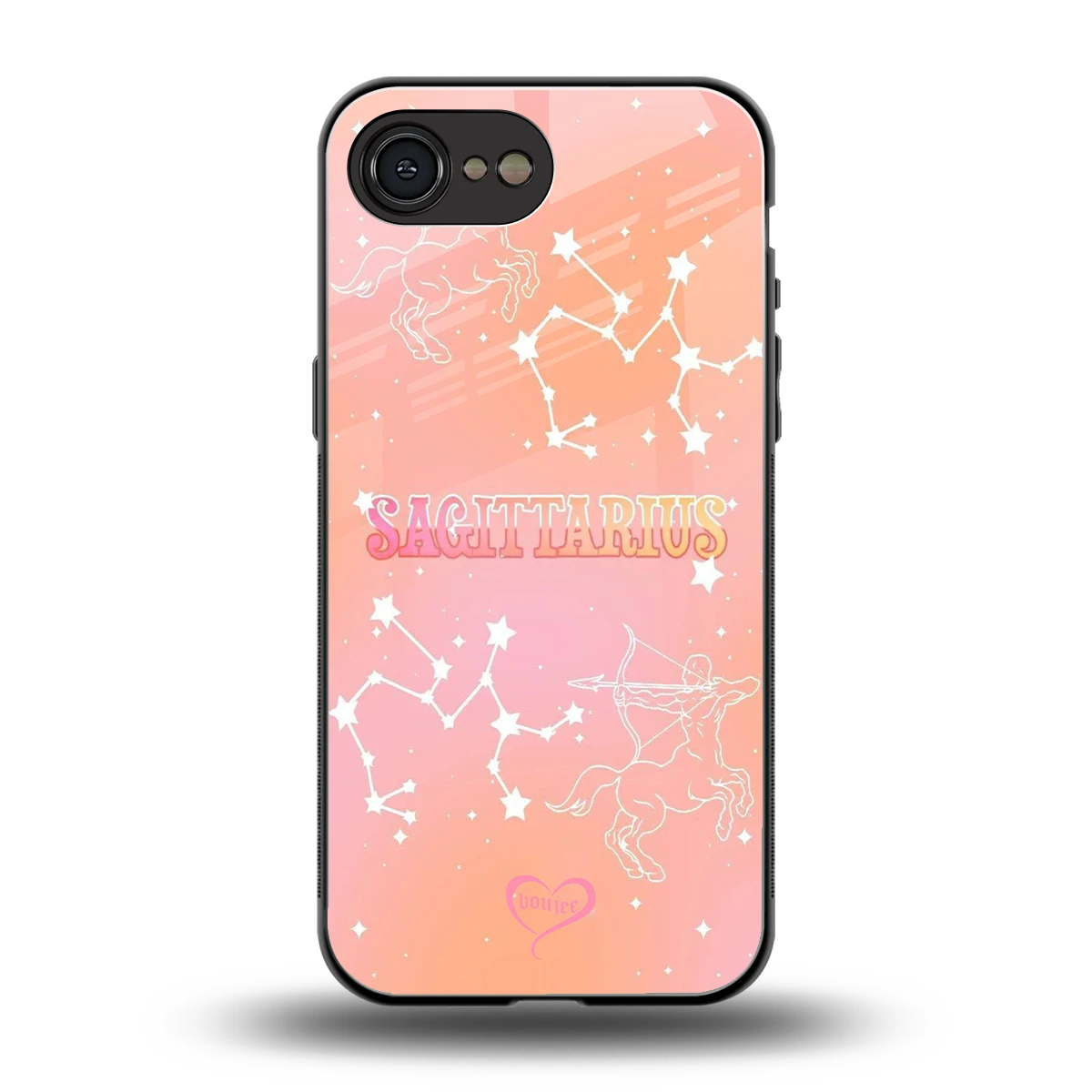 Sagittarius Aura back phone cover | glass case for iphone 16e