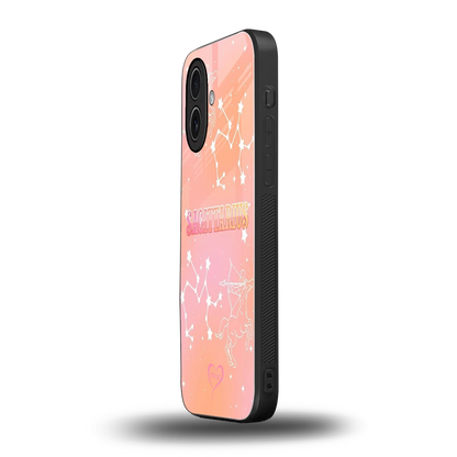 Sagittarius Aura iphone 17 mobile cover | shockproof glass phone case