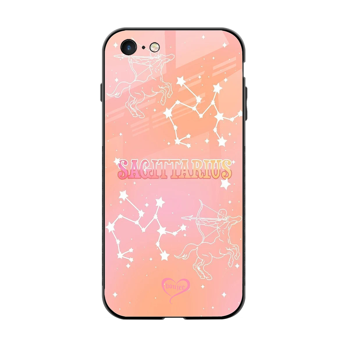 Sagittarius Aura back phone cover | glass case for iphone 6