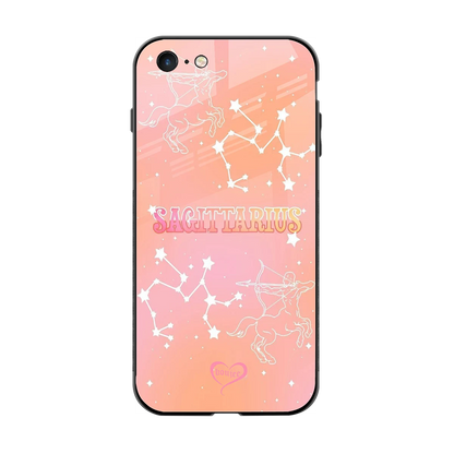 Sagittarius Aura back phone cover | glass case for iphone 6