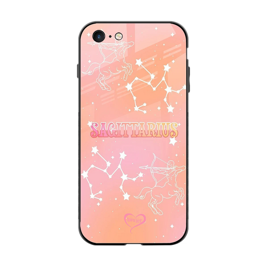 Sagittarius Aura back phone cover | glass case for iphone 6