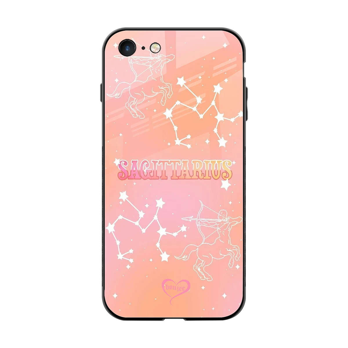 Sagittarius Aura back phone cover | glass case for iphone 7