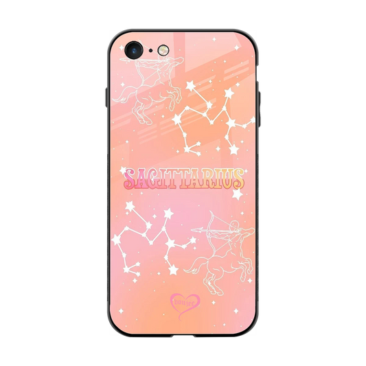 Sagittarius Aura back phone cover | glass case for iphone 7