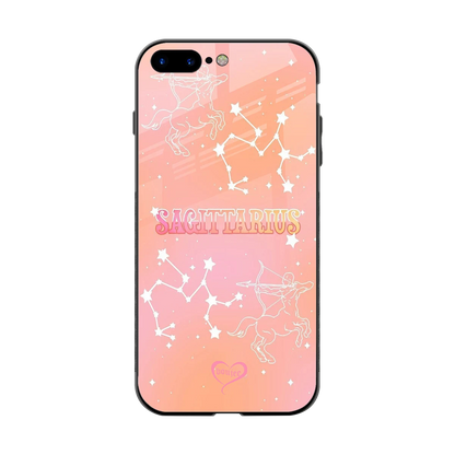 Sagittarius Aura back phone cover | glass case for iphone 8 plus