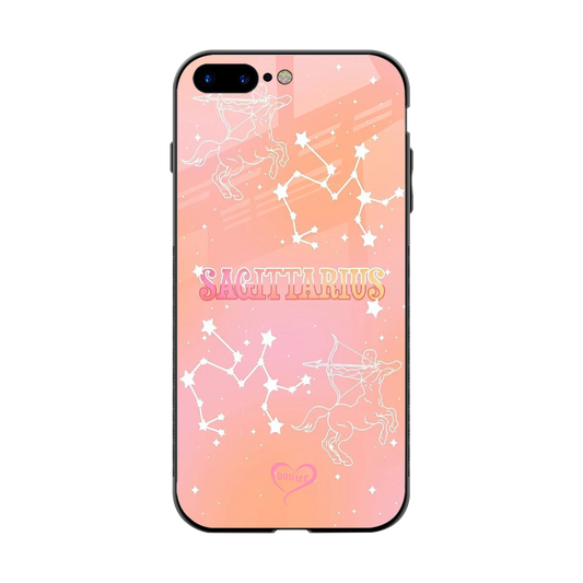 Sagittarius Aura back phone cover | glass case for iphone 8 plus