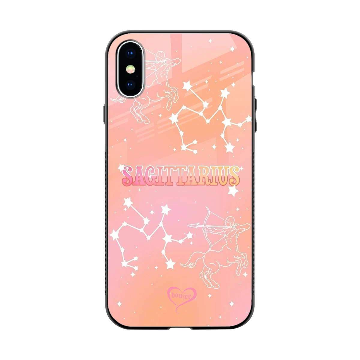 Sagittarius Aura back phone cover | glass case for iphone x