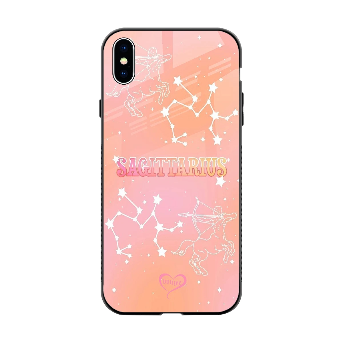 Sagittarius Aura back phone cover | glass case for iphone xs max