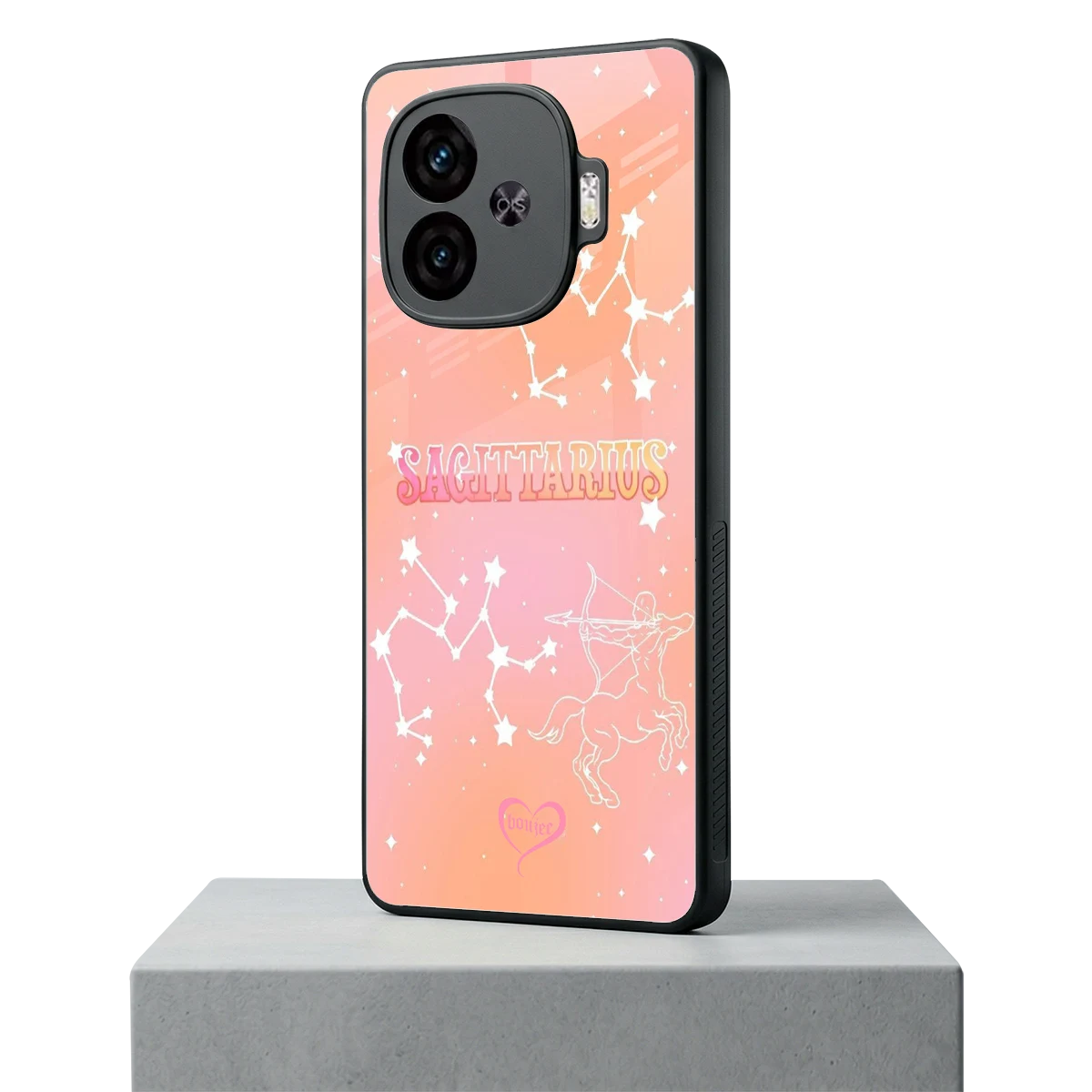 Sagittarius Aura iqoo neo 10r 5g mobile cover | shockproof glass phone case