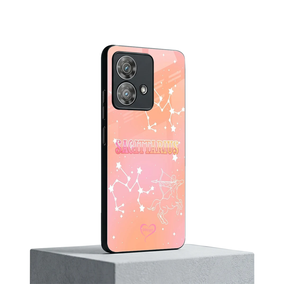 Sagittarius Aura motorola edge 40 neo 5g mobile cover | shockproof glass phone case