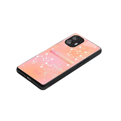 Sagittarius Aura stylish phone case for nothing phone 2 | glossy glass and slim fit