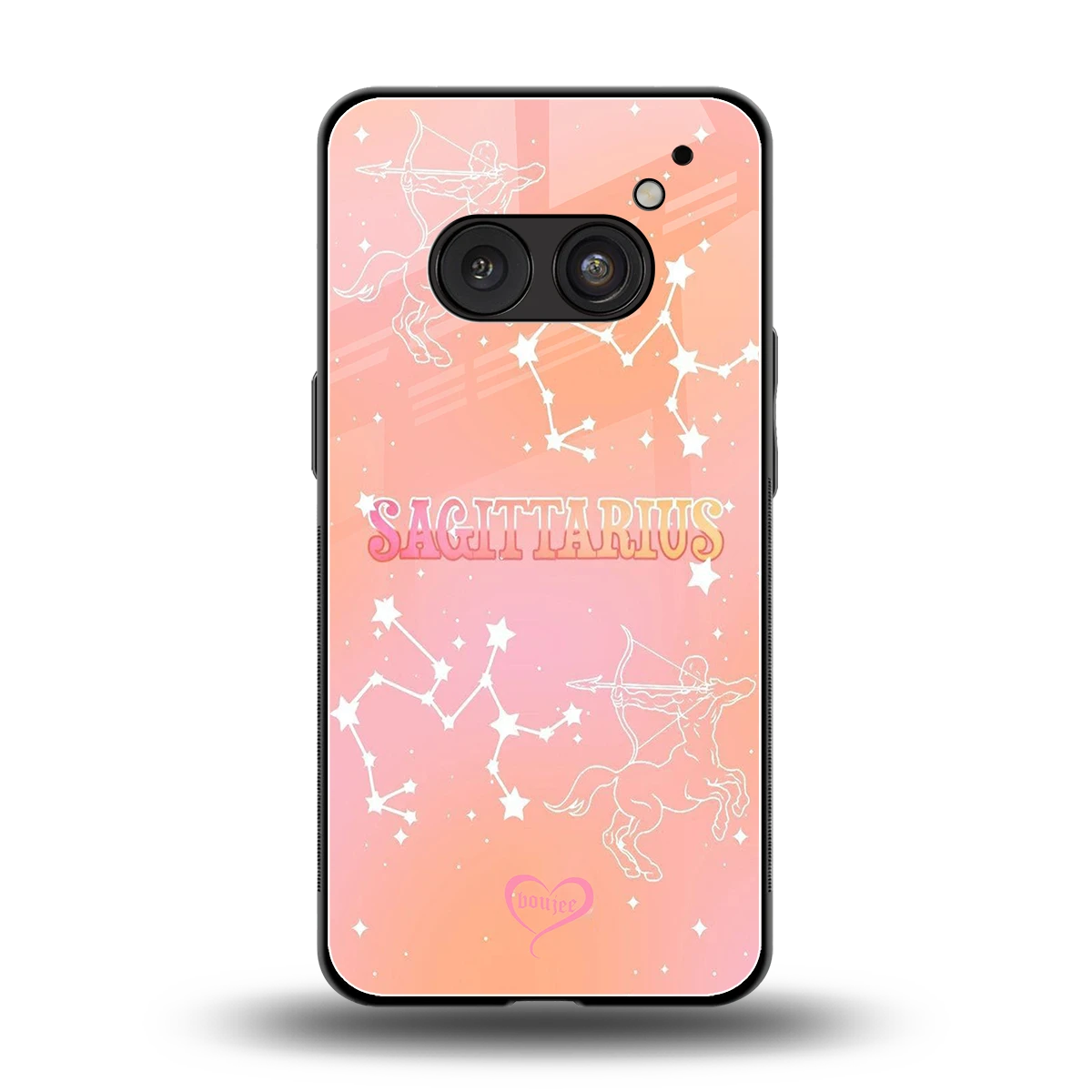 Sagittarius Aura back phone cover | glass case for nothing phone 2a plus