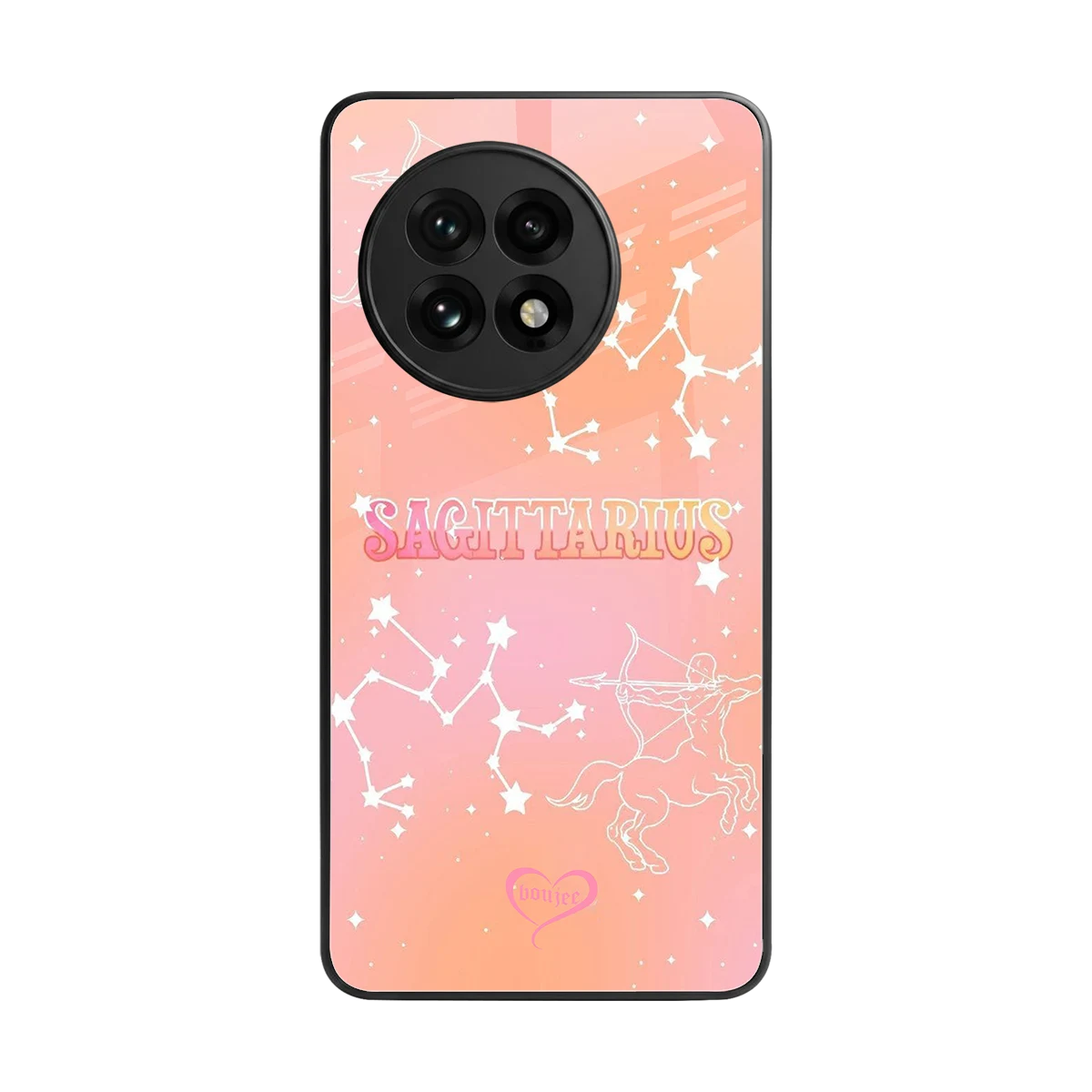 Sagittarius Aura back phone cover | glass case for oneplus 13r