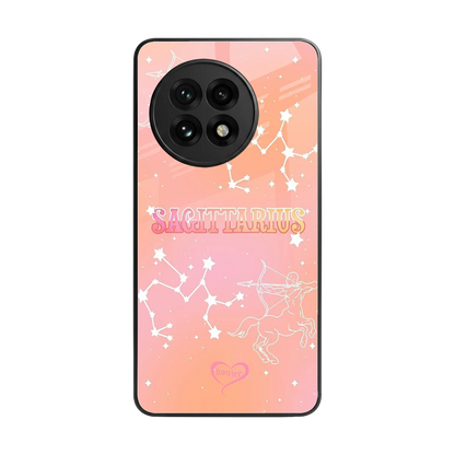 Sagittarius Aura back phone cover | glass case for oneplus 13r