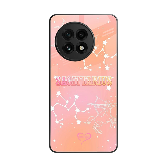Sagittarius Aura back phone cover | glass case for oneplus 13r