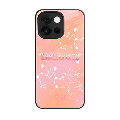 Sagittarius Aura back phone cover | glass case for oneplus 13s