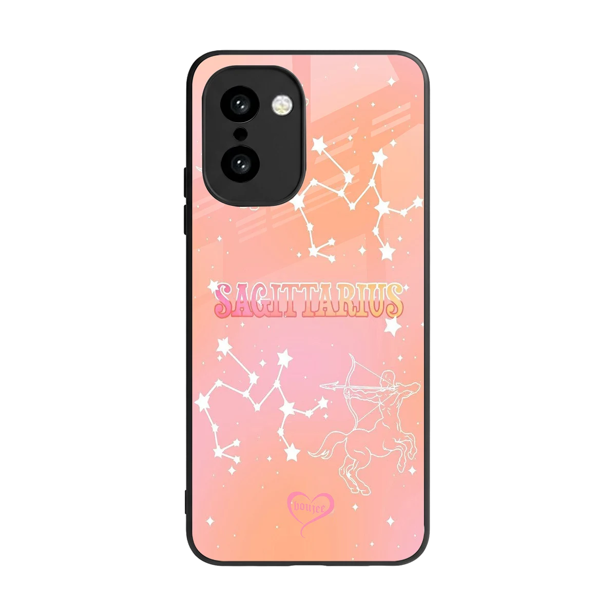 Sagittarius Aura back phone cover | glass case for oneplus 15r