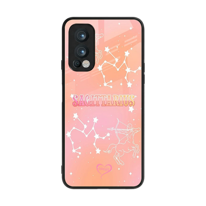 Sagittarius Aura back phone cover | glass case for oneplus nord 2