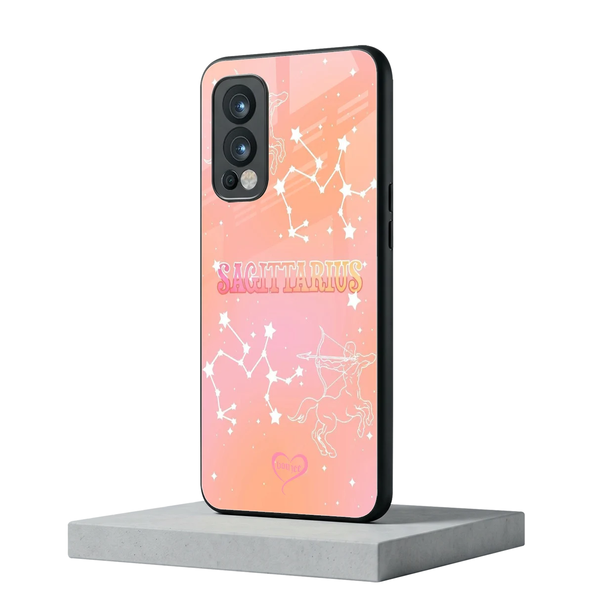 Sagittarius Aura oneplus nord 2 mobile cover | shockproof glass phone case
