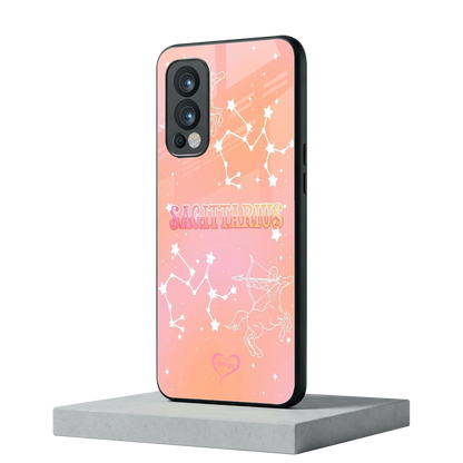 Sagittarius Aura oneplus nord 2 mobile cover | shockproof glass phone case
