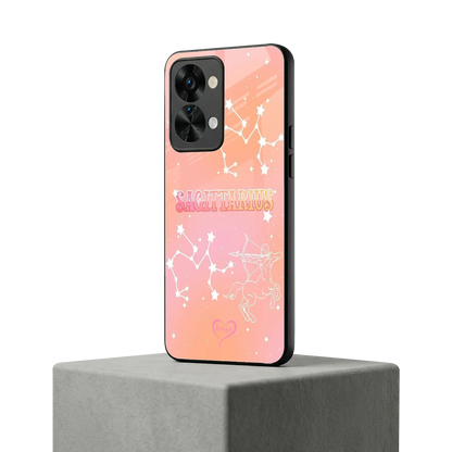 Sagittarius Aura oneplus nord 2t mobile cover | shockproof glass phone case