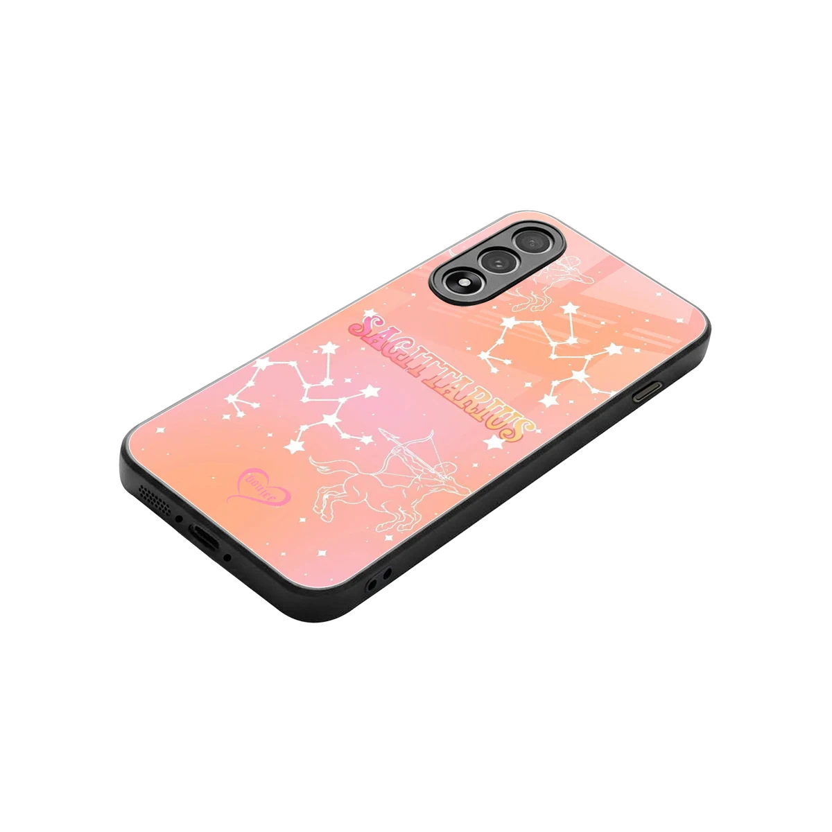 Sagittarius Aura stylish phone case for oneplus nord 5 | glossy glass and slim fit