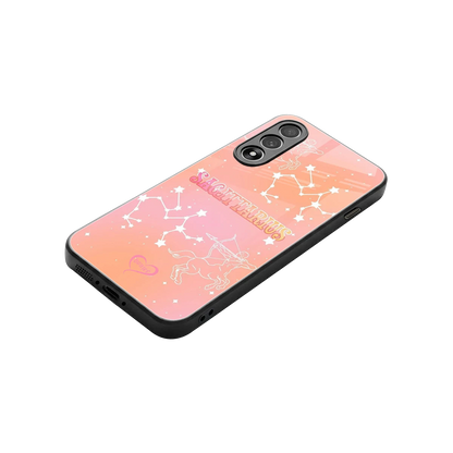 Sagittarius Aura stylish phone case for oneplus nord 5 | glossy glass and slim fit