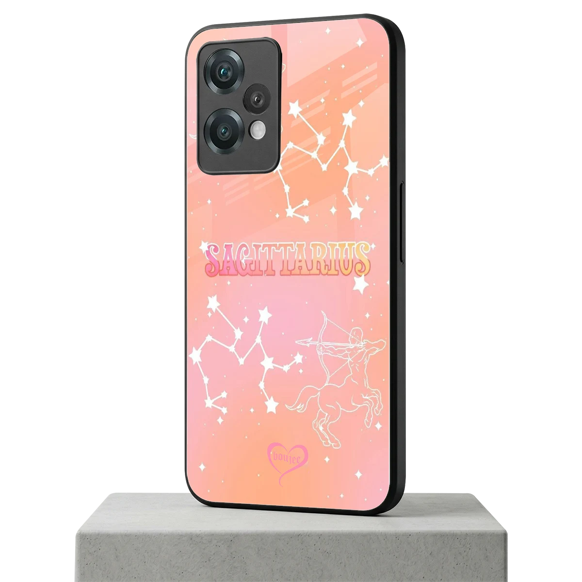 Sagittarius Aura oneplus nord ce 2 lite mobile cover | shockproof glass phone case