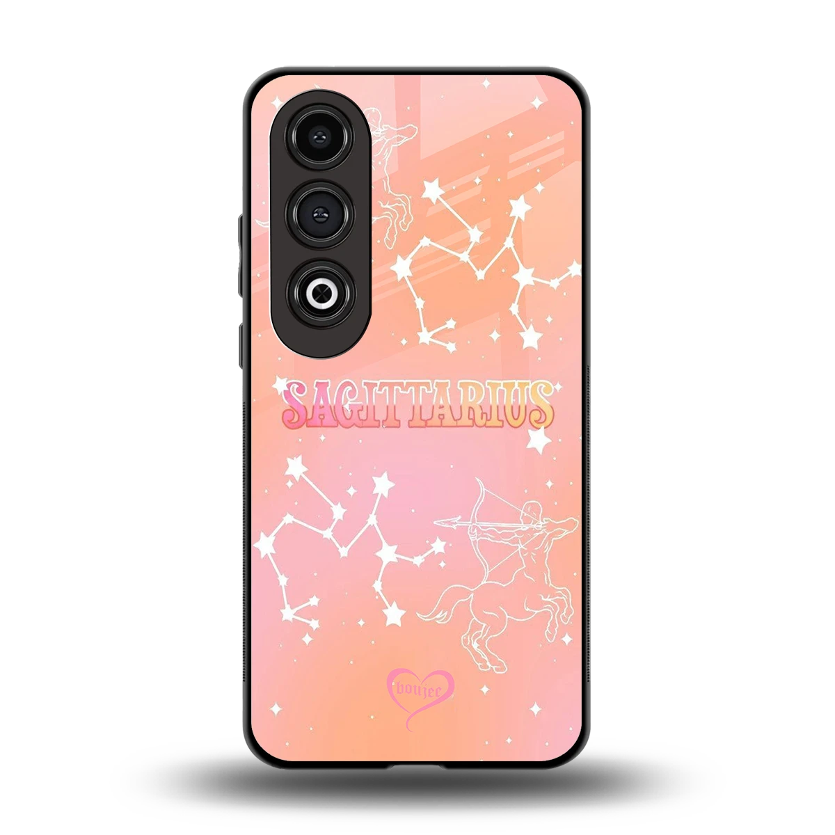 Sagittarius Aura back phone cover | glass case for oneplus nord ce 4