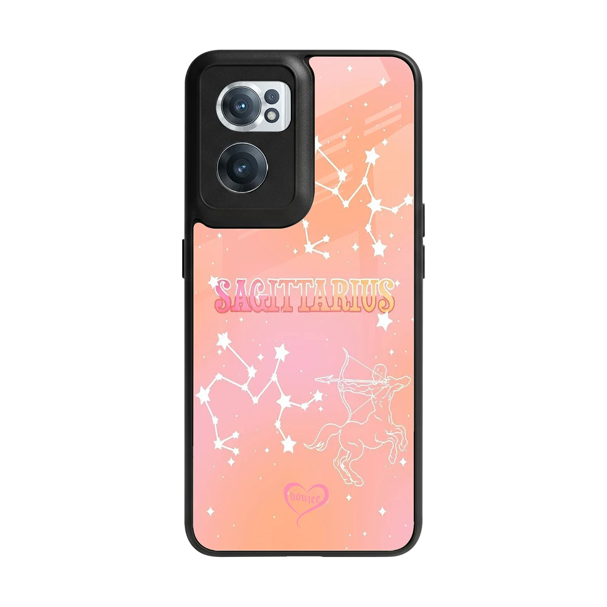 Sagittarius Aura back phone cover | glass case for oneplus nord ce 2
