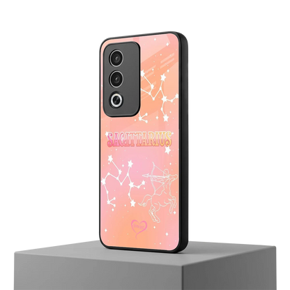 Sagittarius Aura oppo a3 pro mobile cover | shockproof glass phone case