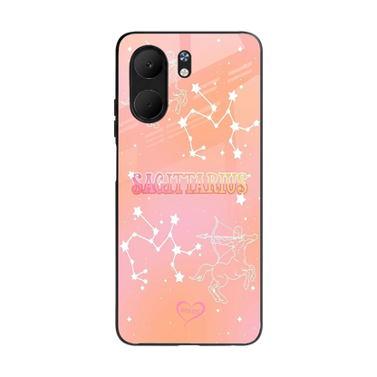 Sagittarius Aura back phone cover | glass case for oppo a5x 5g