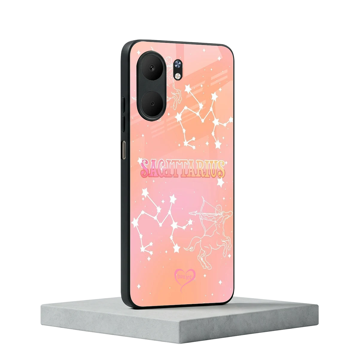 Sagittarius Aura oppo a5x 5g mobile cover | shockproof glass phone case