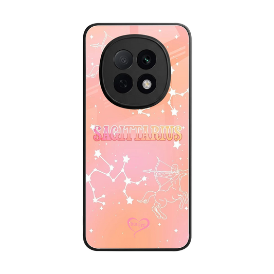 Sagittarius Aura back phone cover | glass case for oppo f29 pro 5g