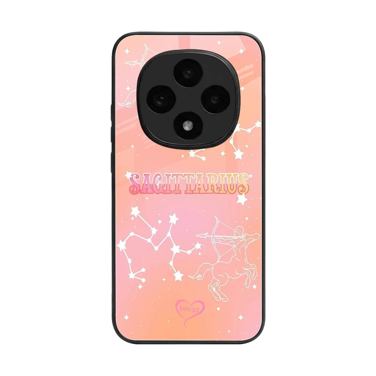 Sagittarius Aura back phone cover | glass case for oppo f31 pro 5g