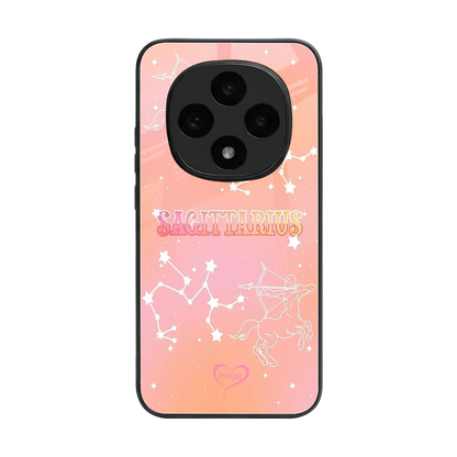 Sagittarius Aura back phone cover | glass case for oppo f31 pro 5g