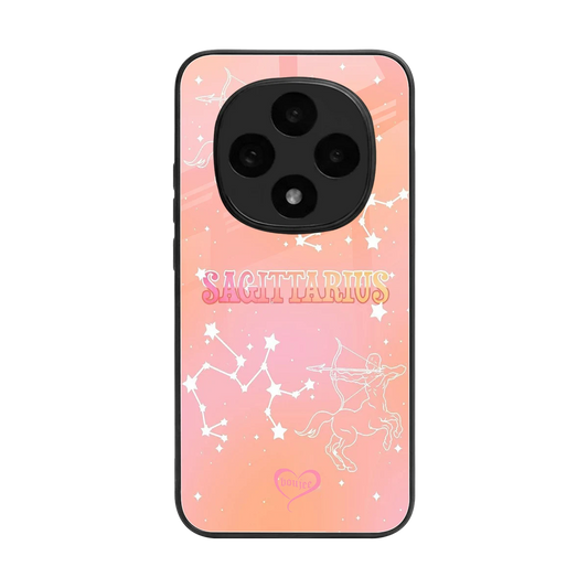 Sagittarius Aura back phone cover | glass case for oppo f31 pro 5g