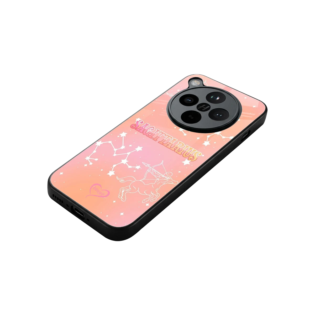 Sagittarius Aura stylish phone case for oppo find x8 | glossy glass and slim fit