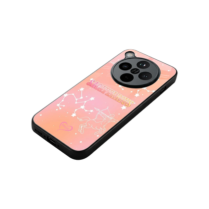 Sagittarius Aura stylish phone case for oppo find x8 | glossy glass and slim fit