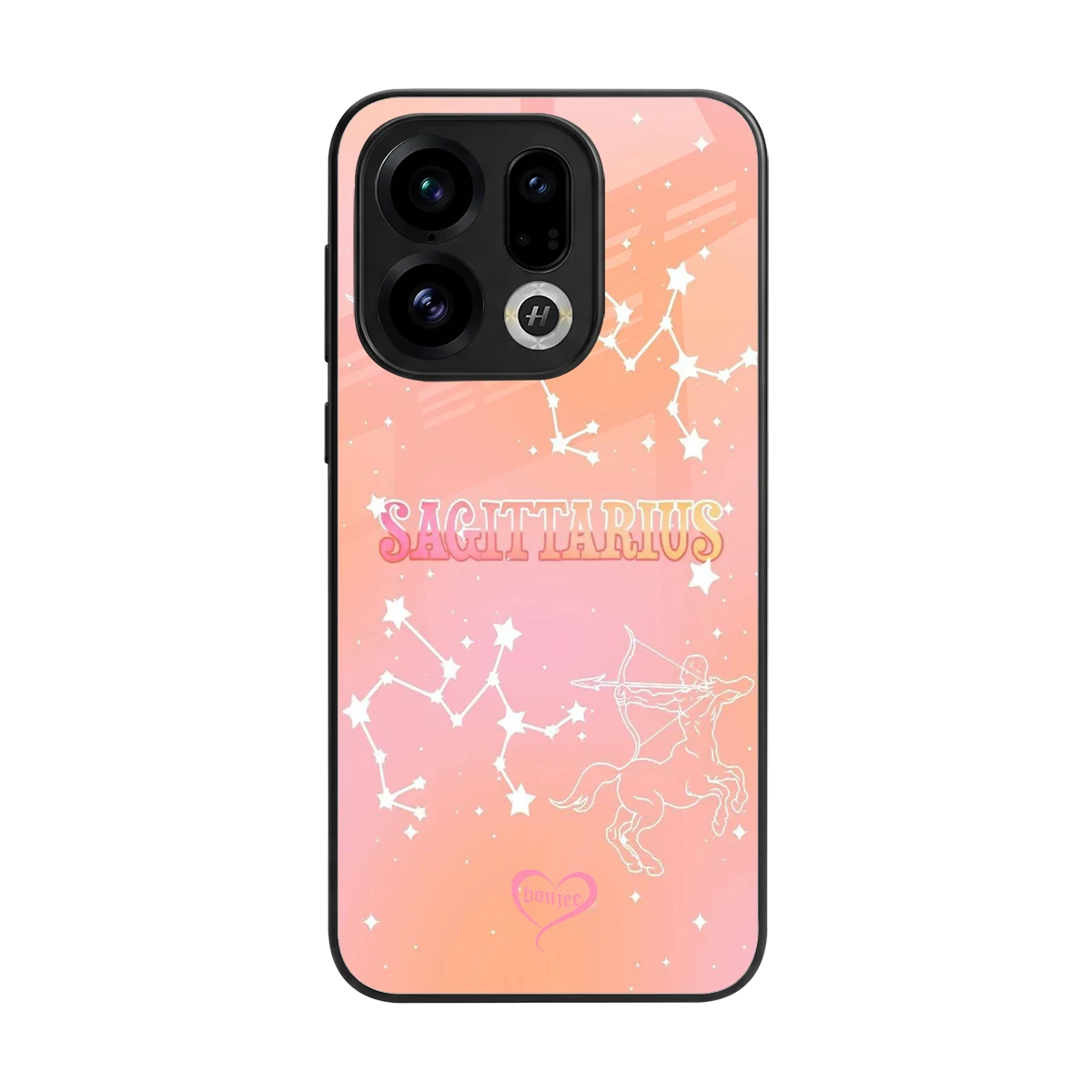 Sagittarius Aura back phone cover | glass case for oppo find x9