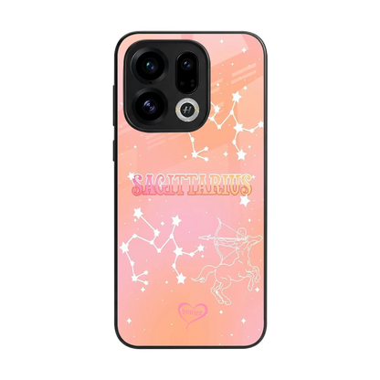 Sagittarius Aura back phone cover | glass case for oppo find x9