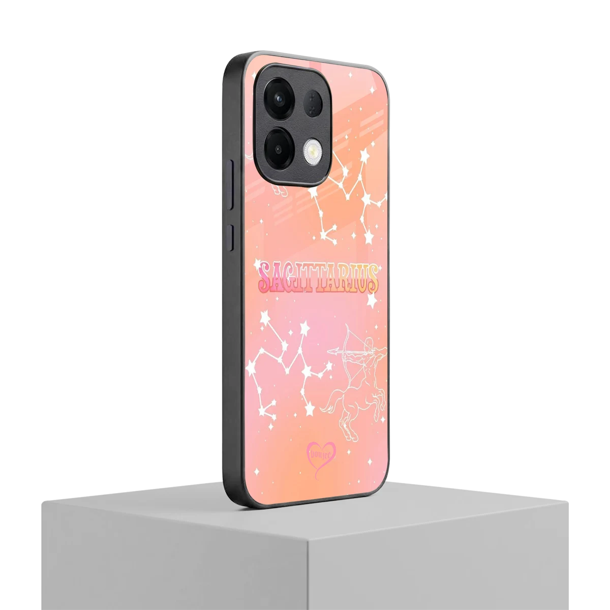 Sagittarius Aura oppo k13 5g mobile cover | shockproof glass phone case