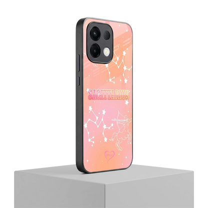 Sagittarius Aura oppo k13 5g mobile cover | shockproof glass phone case