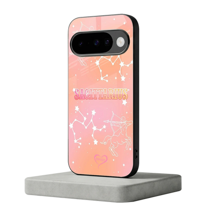 Sagittarius Aura google pixel 10 mobile cover | shockproof glass phone case
